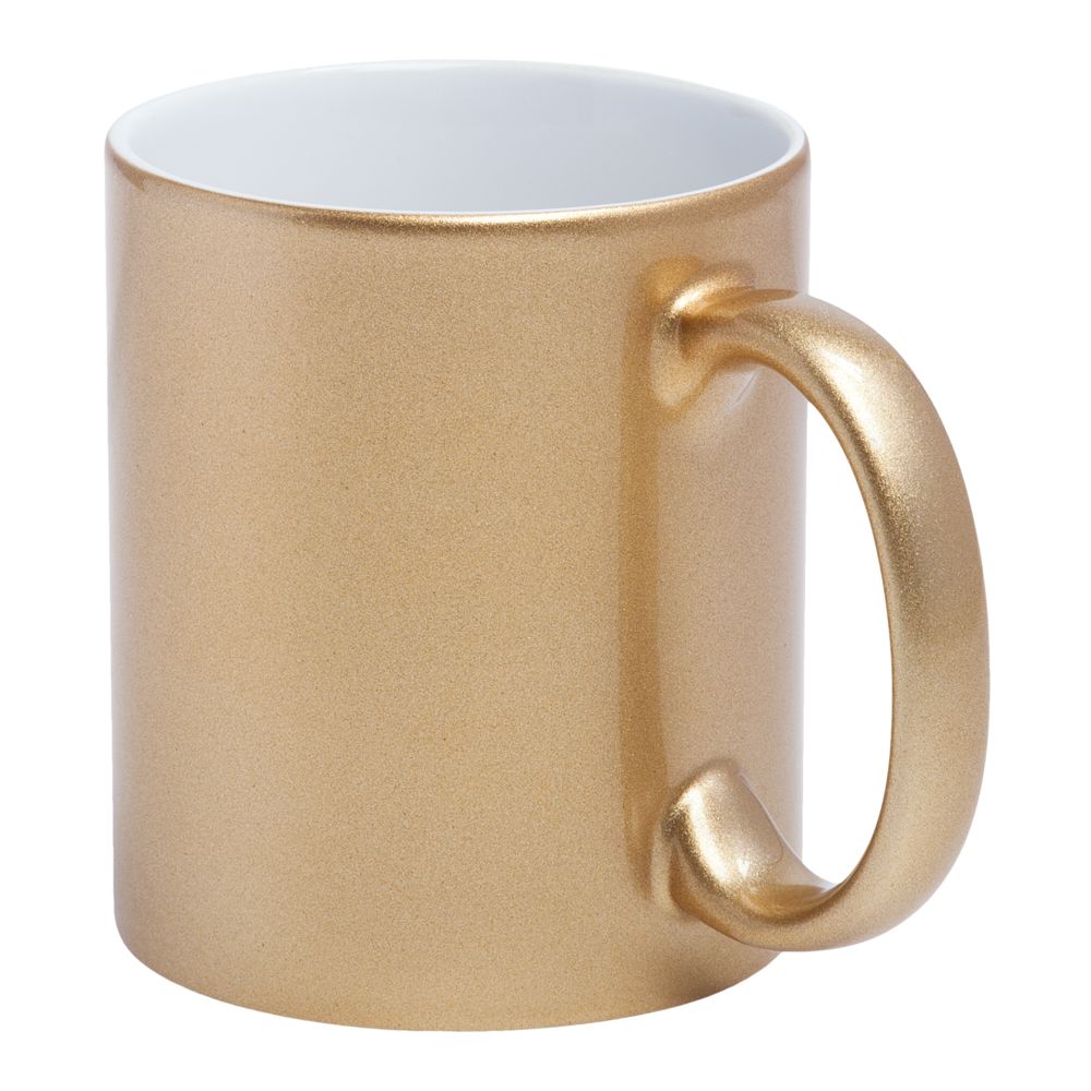 Кружка Ore для сублимационной печати, золотистая-1