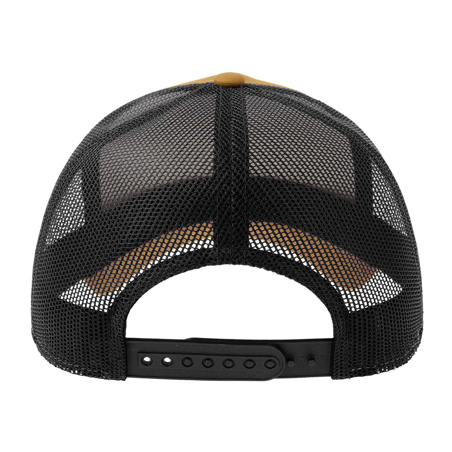 Бейсболка RAPPER COTTON-S, 5 клиньев, пластиковая застёжка, горчичный-6