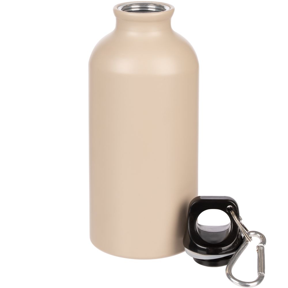 Бутылка для воды Funrun 400, светло-бежевая-1