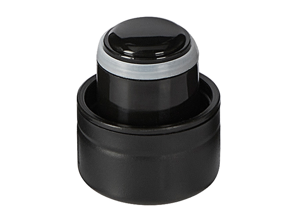 Термобутылка Narrow с вакуумной изоляцией, 500 мл, черный-3