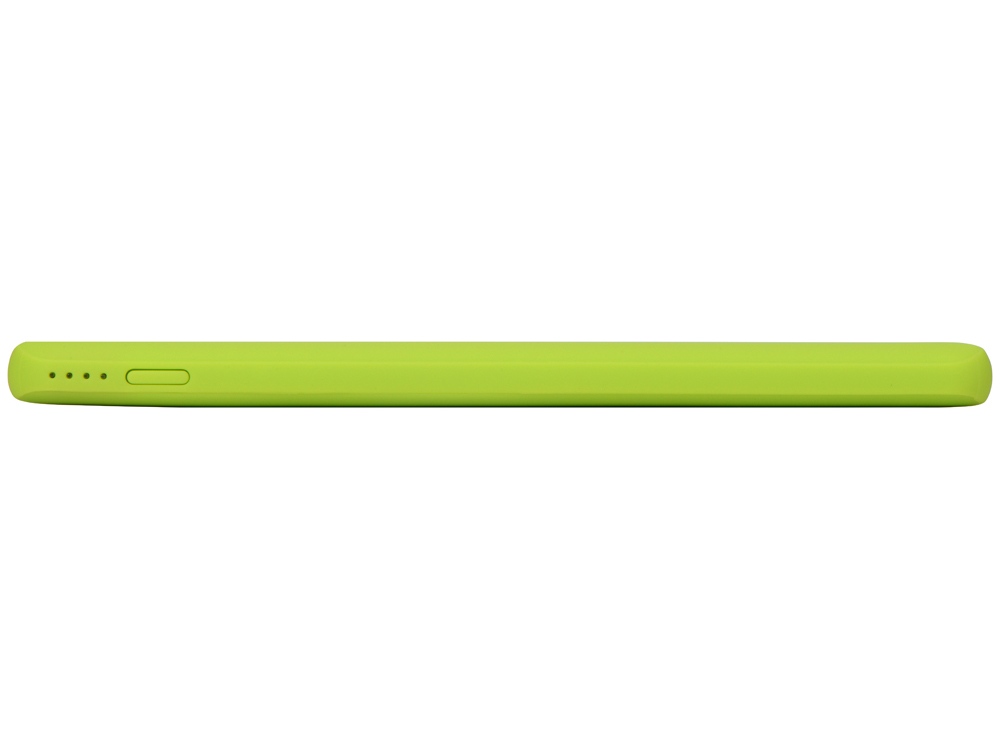 Портативное зарядное устройство Reserve с USB Type-C, 5000 mAh, зеленое яблоко-4