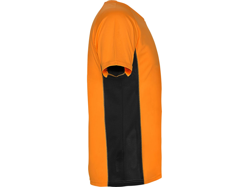 Спортивная футболка Shanghai мужская, неоновый оранжевый/черный-3