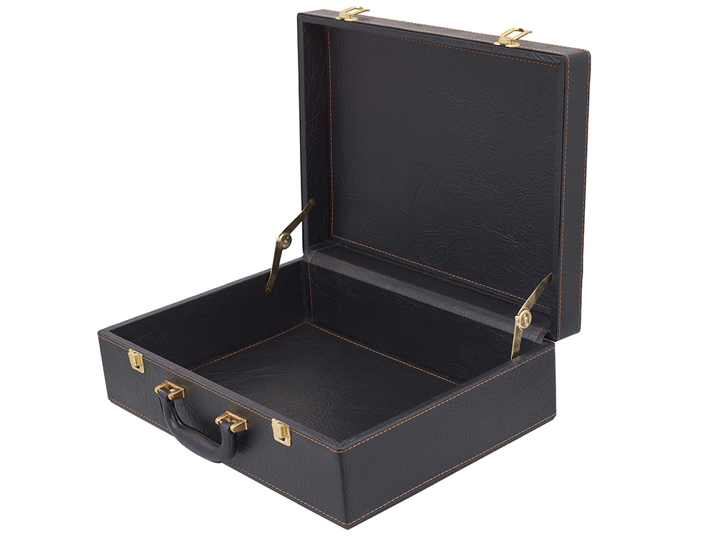 Дипломат подарочный, темно-коричневый-1