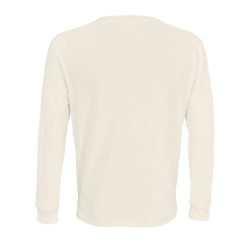 Футболка унисекс с длинным рукавом Pioneer LSL, молочно-белая-3