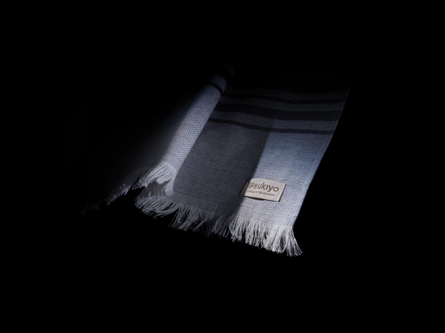 Накидка Ukiyo Yumiko из переработанного хлопка AWARE™, 100x180 см-6