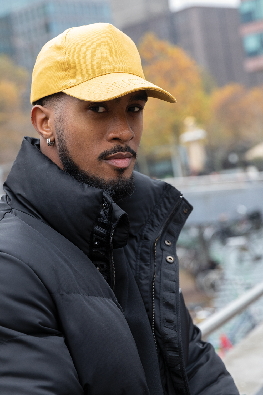 Бейсболка Impact из переработанного хлопка AWARE™, 5 клиньев, 280 г/м2-11