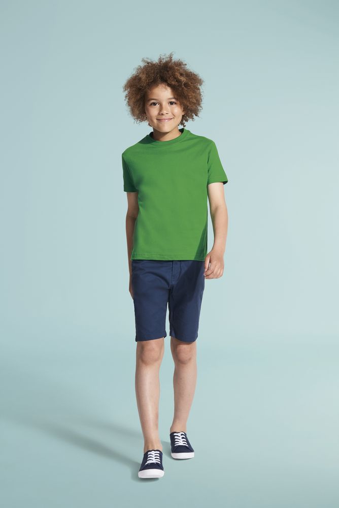 Футболка детская Imperial Kids 190, ярко-зеленая-3