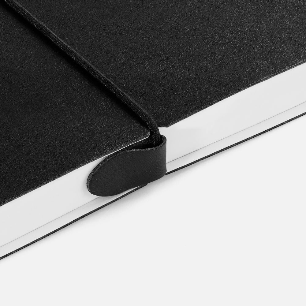 Ежедневник Waltz, недатированный, черный-4