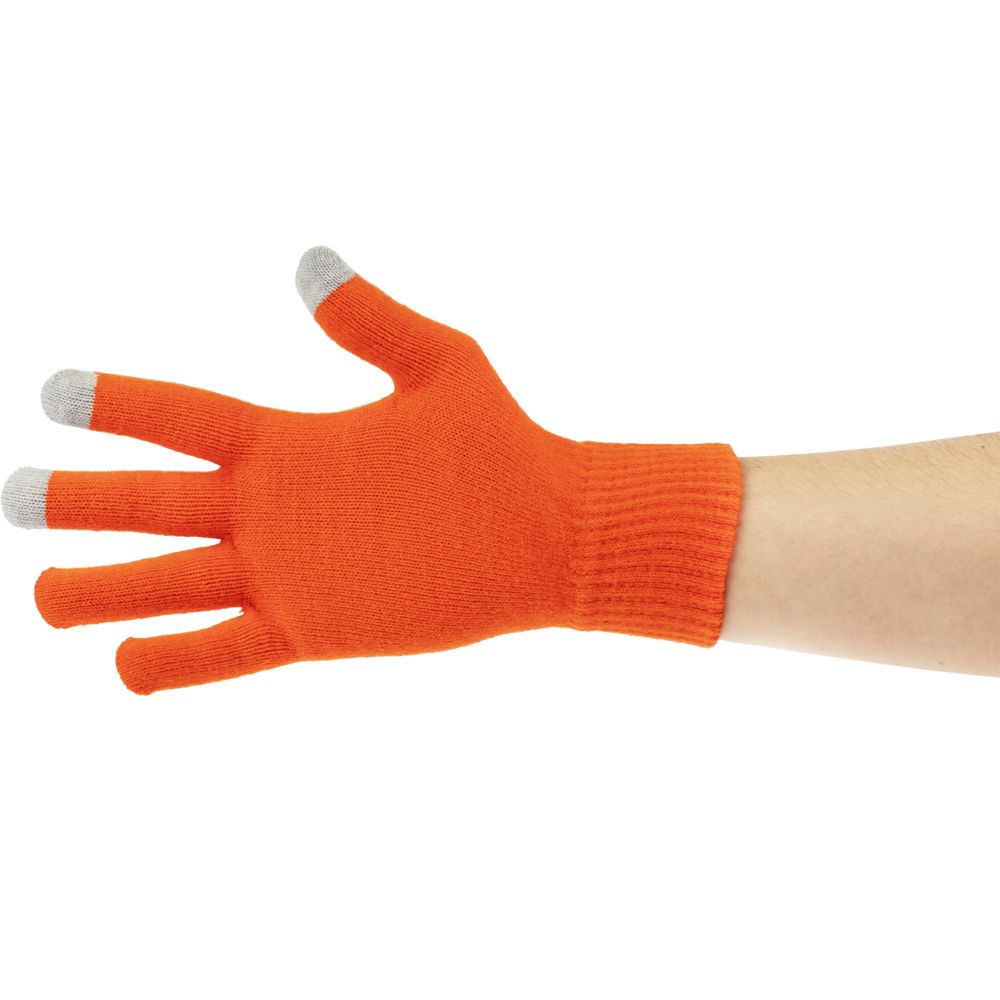 Перчатки сенсорные Urban Flow, оранжевые-1