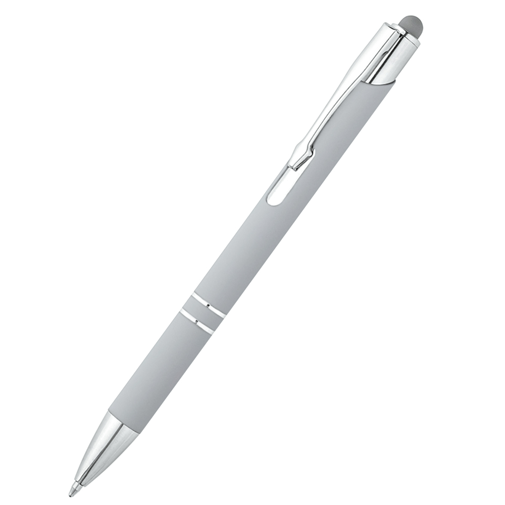 Ручка металлическая Ingrid софт-тач, Серый-0