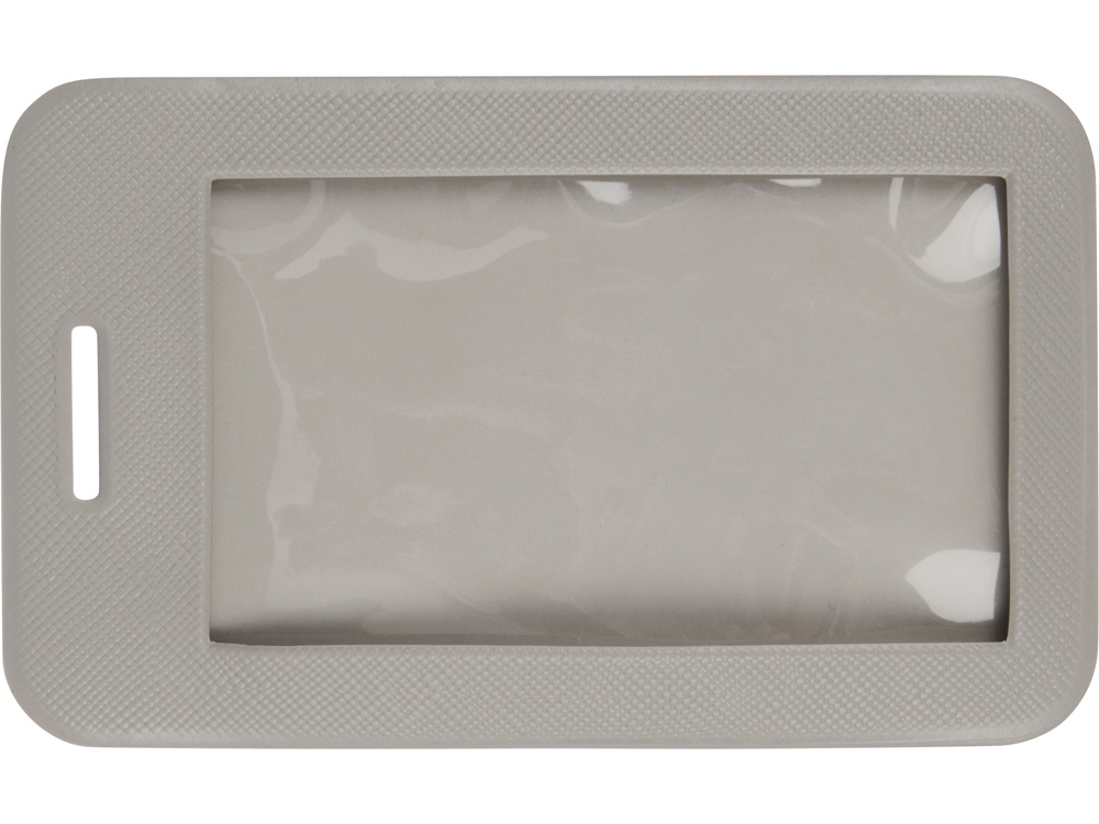 Чехол для пропуска Weekend из ПВХ, серый-1