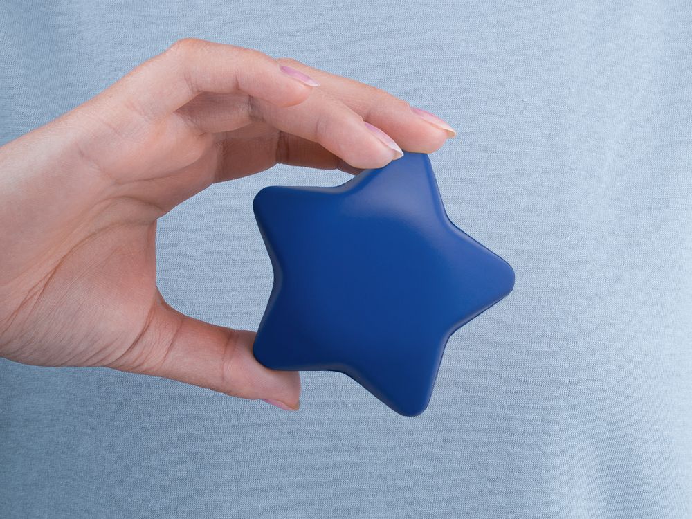 Антистресс «Звезда», синий-2