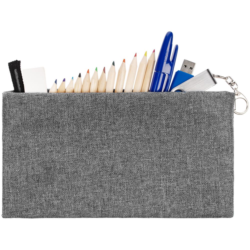 Косметичка-пенал Remark, серая-2