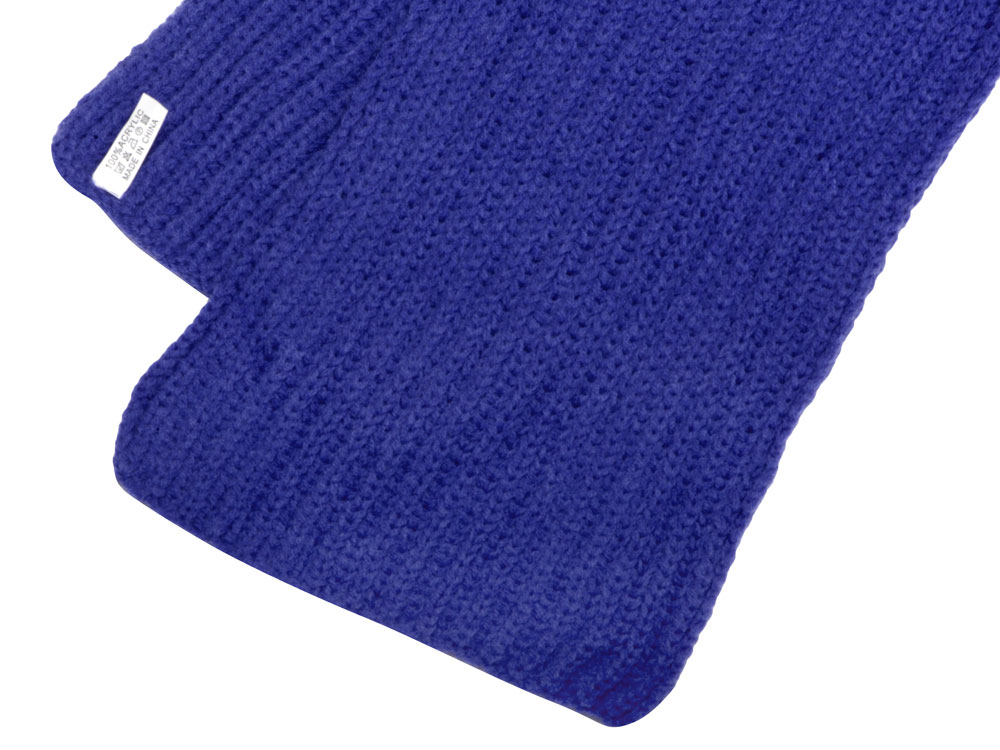 Шарф Nordend, крупный риб, классический синий-4