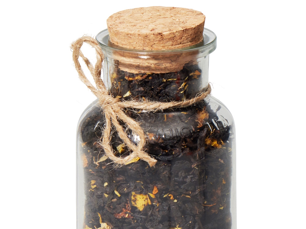 Сокочай. Чай черный, пропитанный соком ананаса, с кусочками ананаса, манго и маракуйей, календула, 65 г.-2