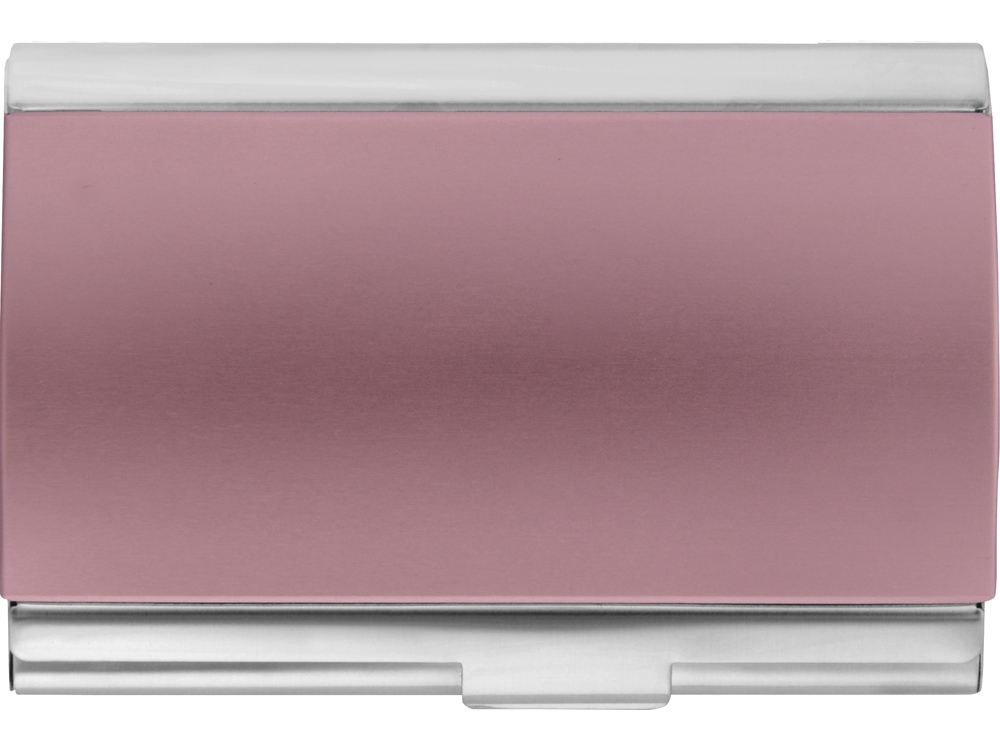 Визитница Смит, розовый/серебристый-2