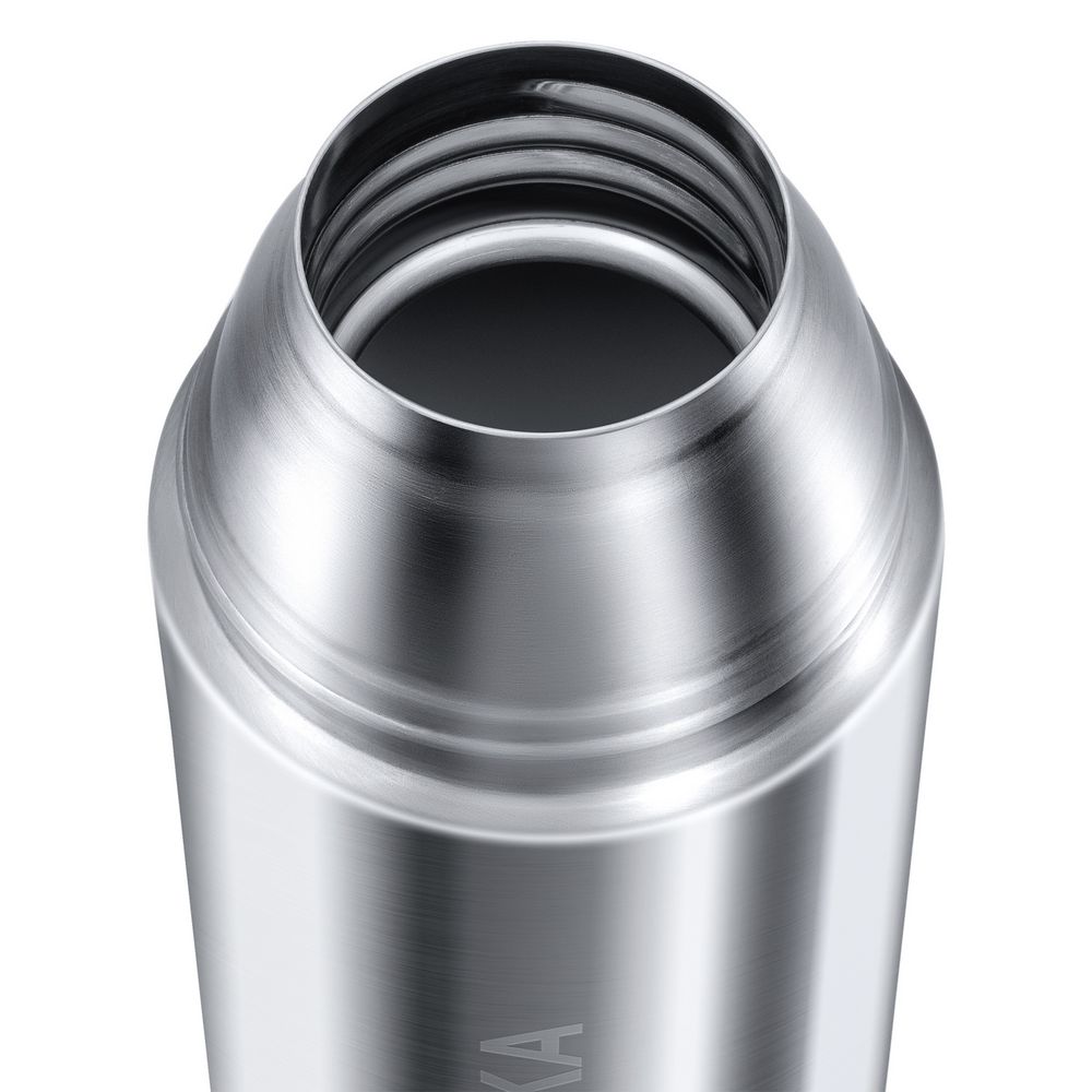 Термос Relaxika Duo 1000 в чехле, стальной-2