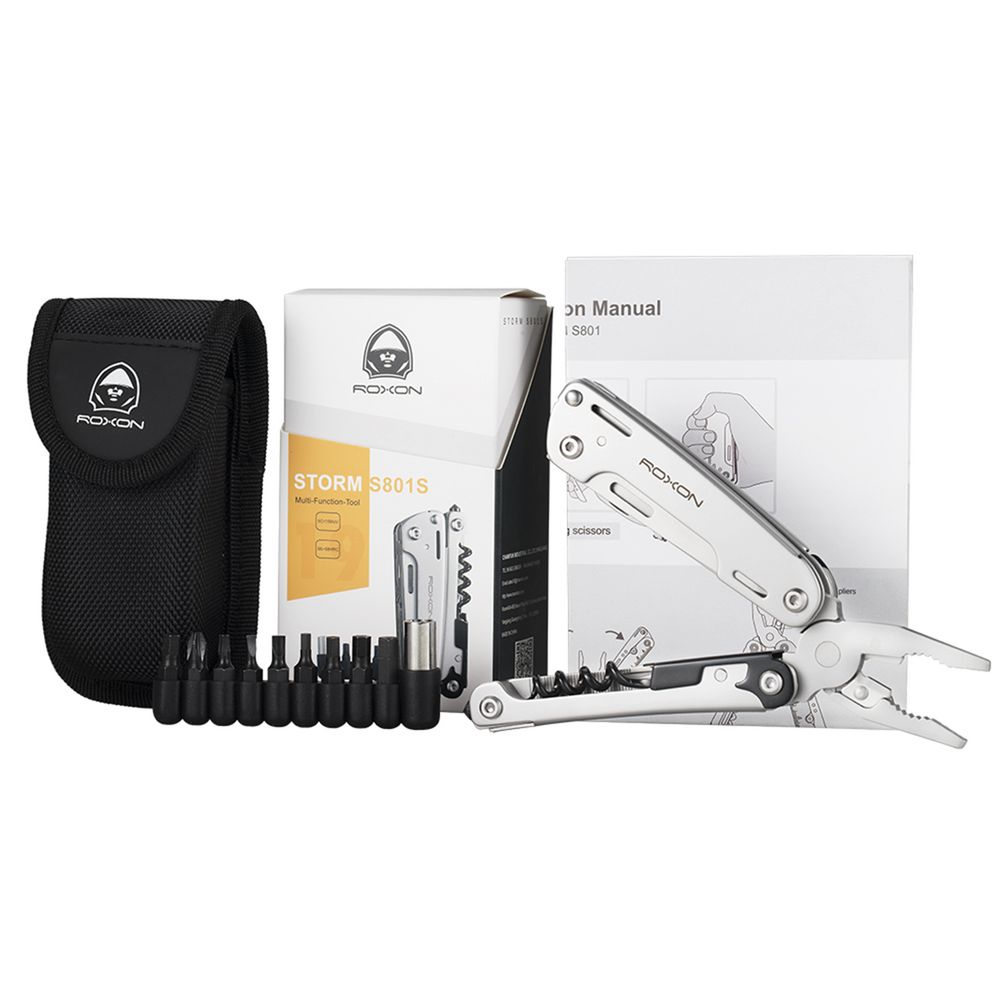 Мультитул Storm, серебристый-5