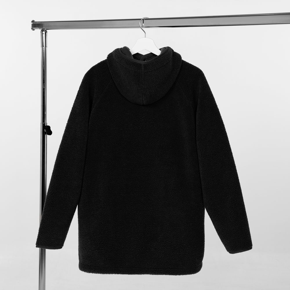 Анорак унисекс Oblako, черный-2