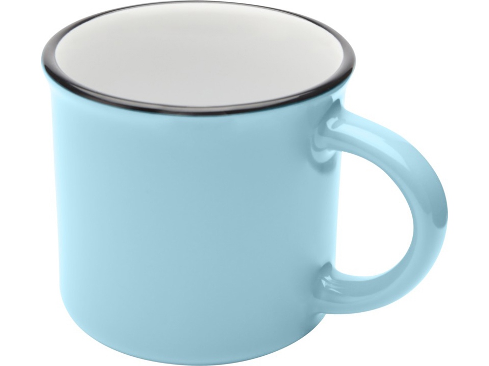 Bari керамическая кружка объемом 240 мл, синий риф-0