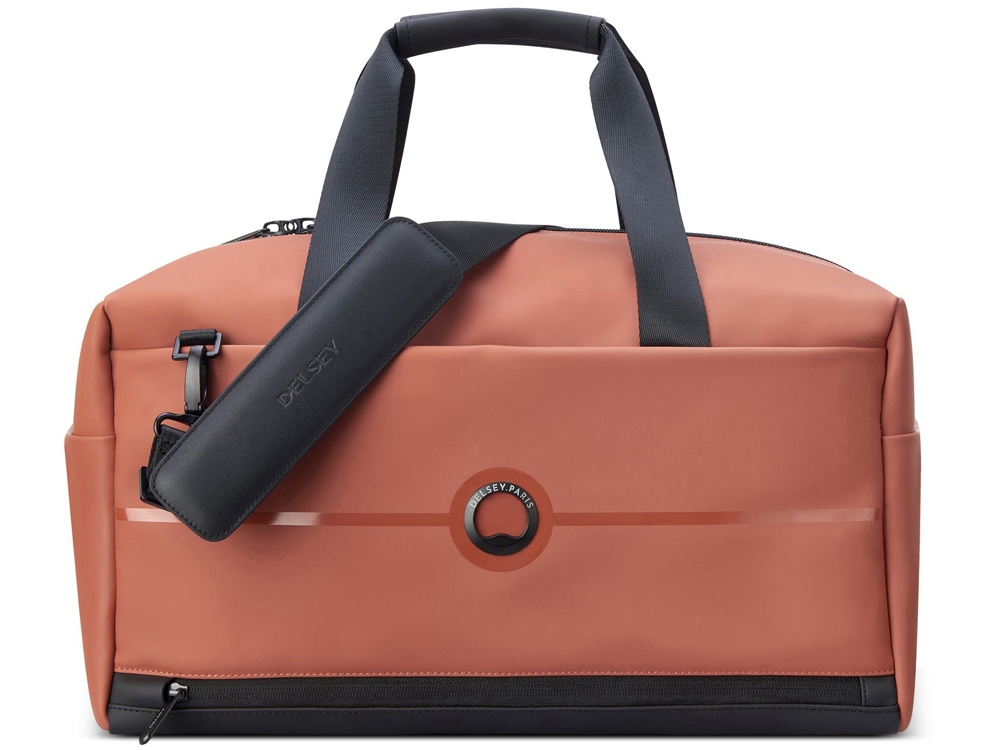 Сумка дорожная DELSEY, TURENNE, 26л, красно-коричневый-0