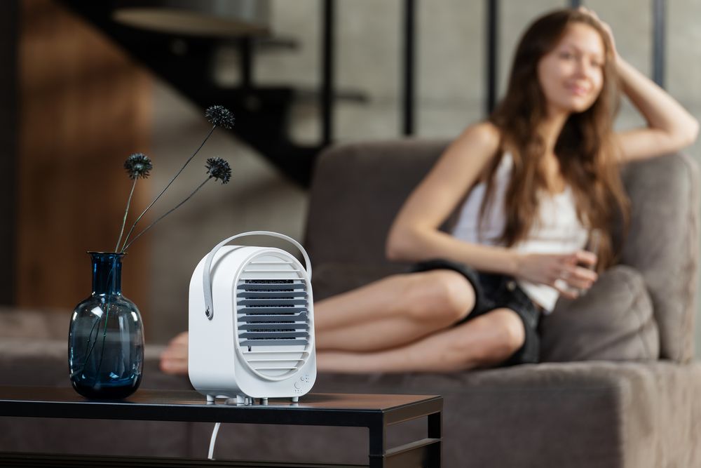 Обогреватель с функцией вентилятора airTune, белый-4