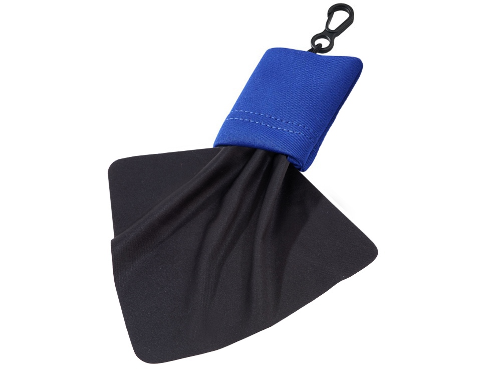 Очищающая салфетка Neat из микрофибры в чехле, синий-0