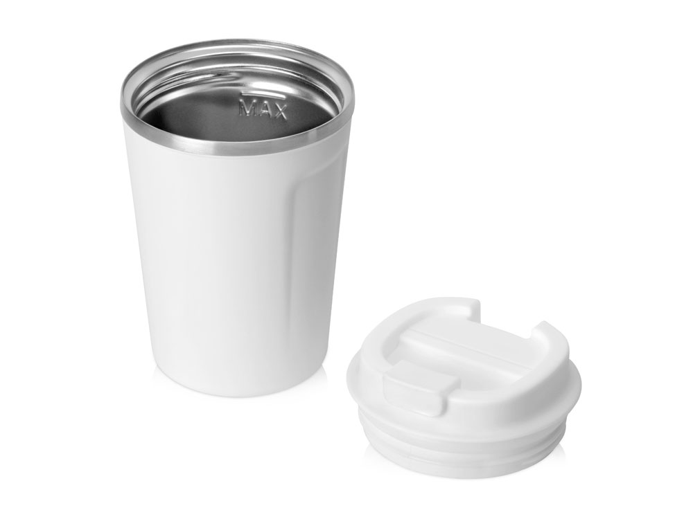 Термокружка CAFe COMPACT, 380 мл, белый-3