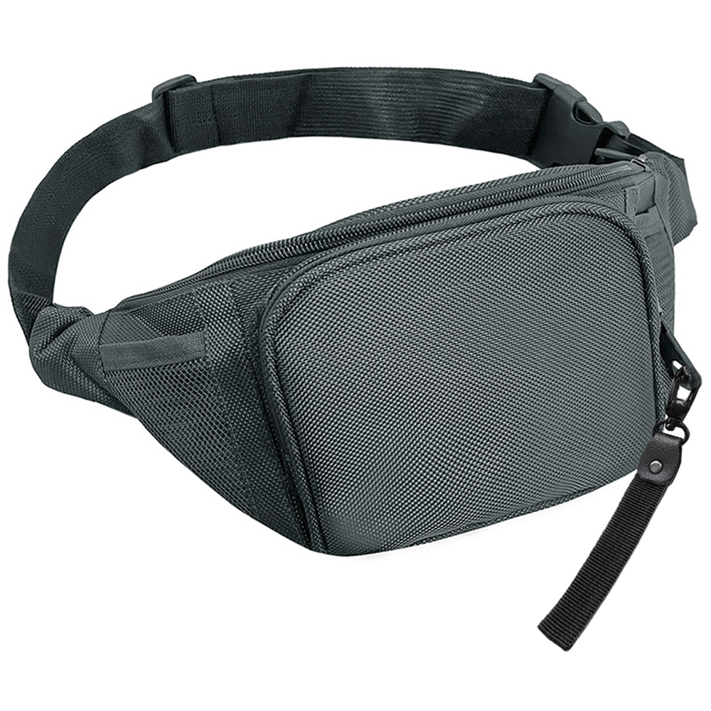 Поясная сумка SPLIT TO GO, Серый/Чёрный-0