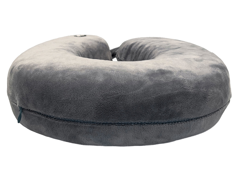 Подушка для путешествий с эффектом памяти Мемо Drowsy Grey-4