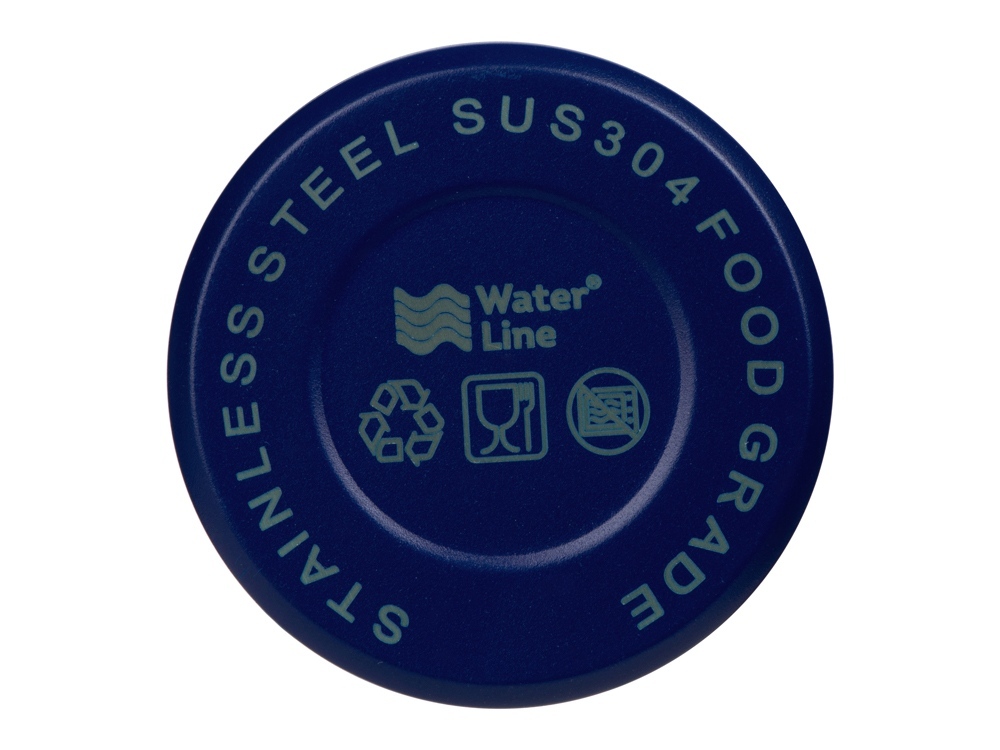 Термос с чашей и двойными медными стенками Stern, 1 л, темно-синий-5