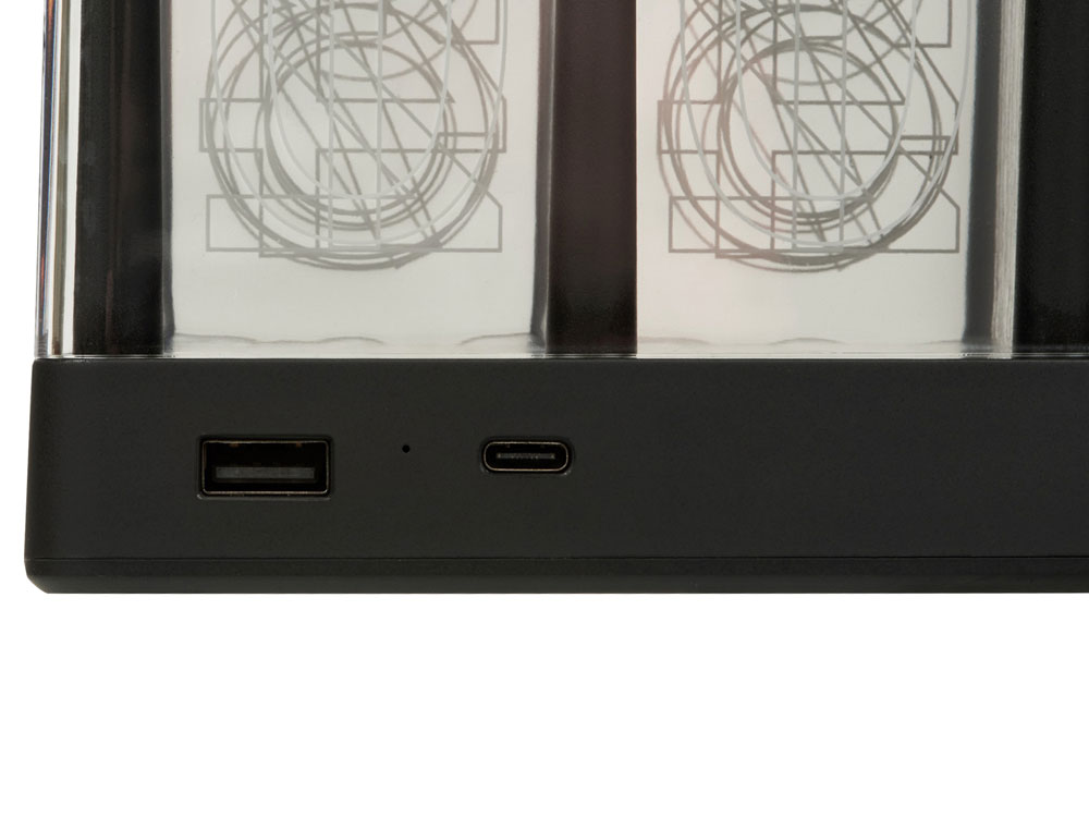 Часы с беспроводной зарядкой Cyber, 10 Вт-8