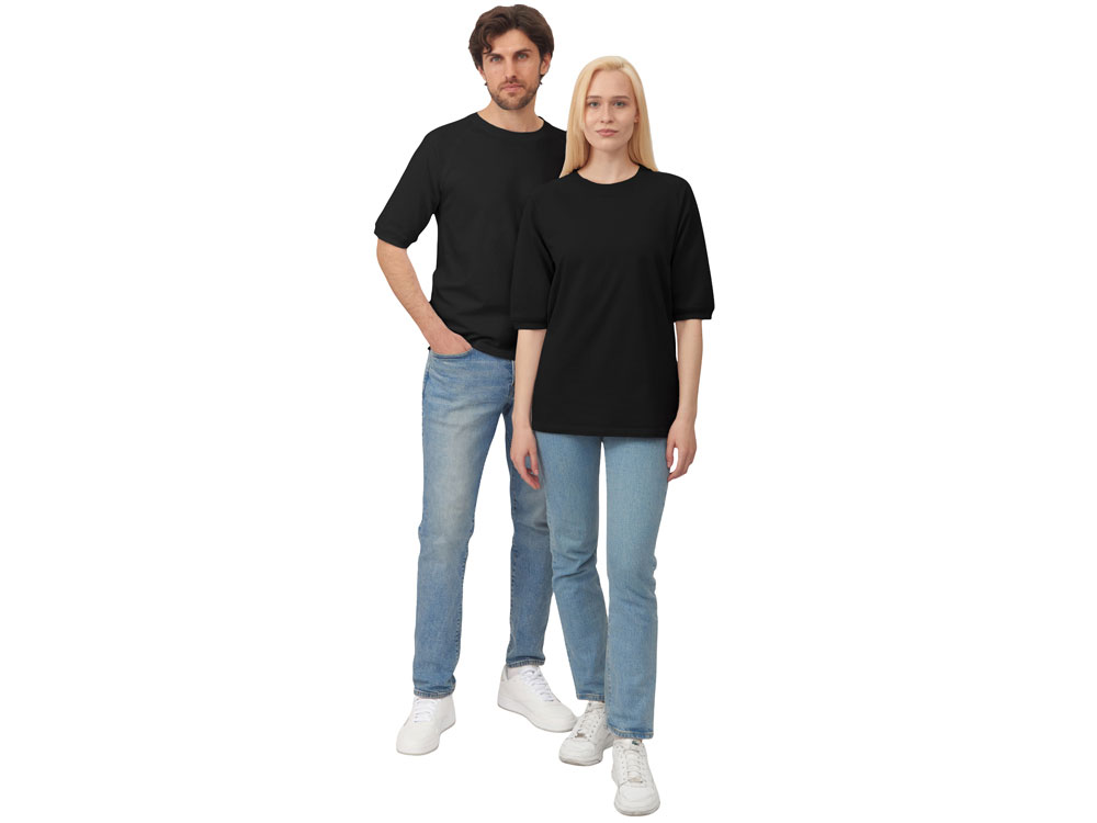 Футболка c рукавом реглан Warsaw, черный-7