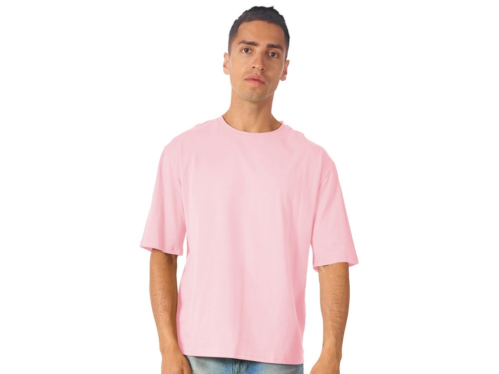 Футболка оверсайз Liyon унисекс, розовый-1