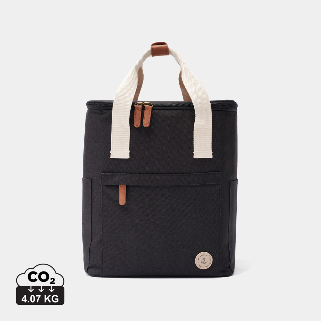 Рюкзак-холодильник VINGA Sortino из rPET черный-8