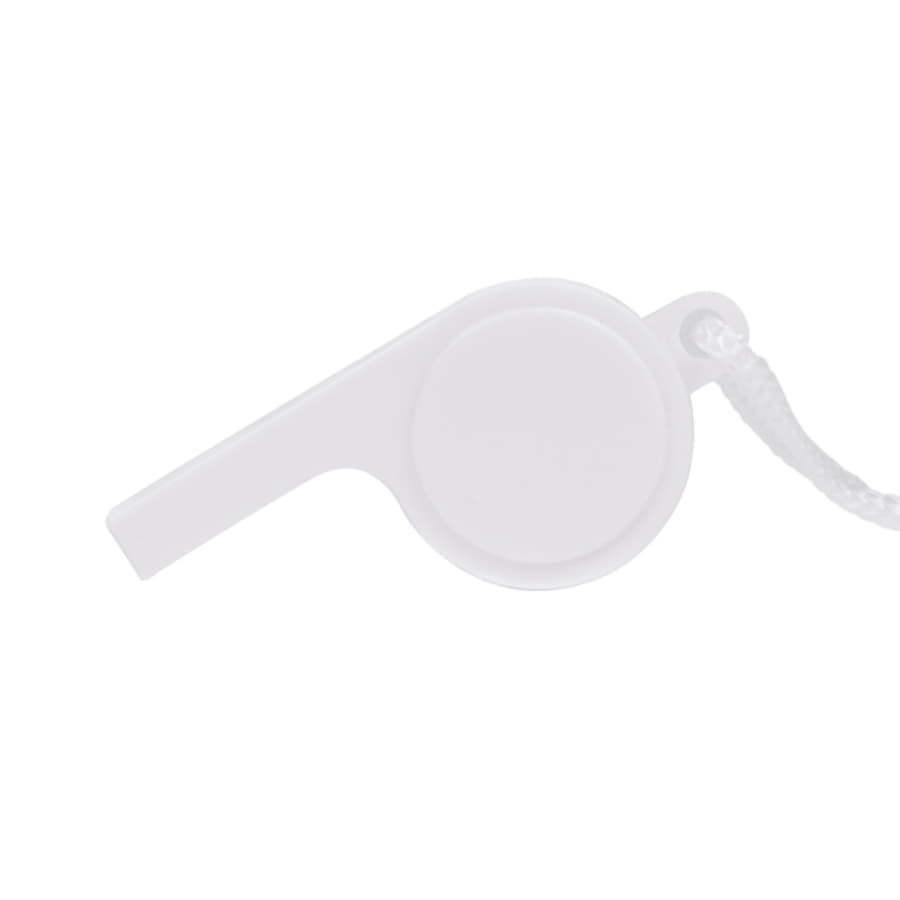 Свисток Судья, белый, 5x2,4х1,9см, пластик,текстиль, белый-2