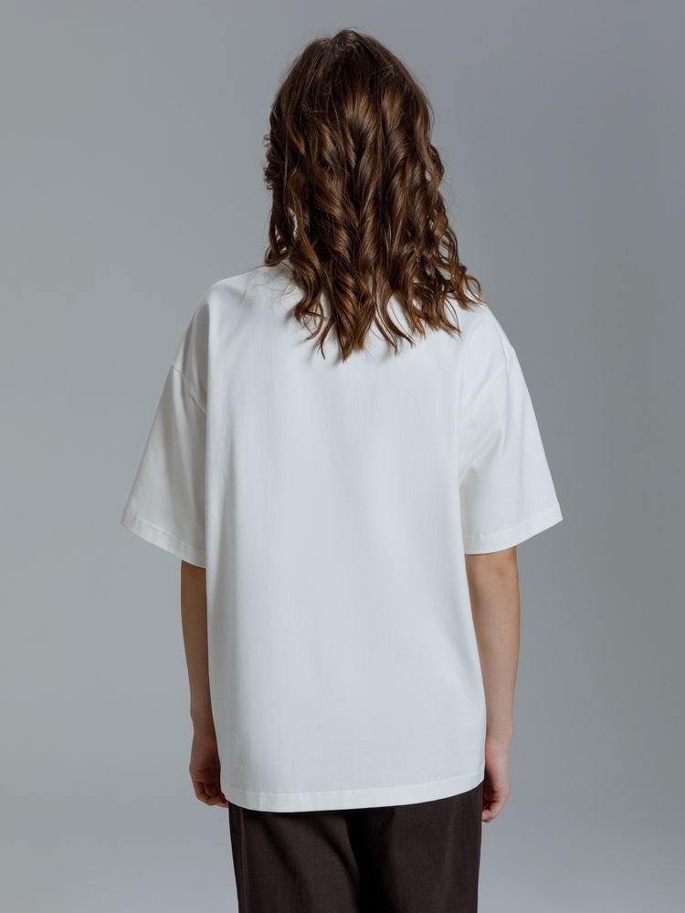 Футболка оверсайз Kangas, белая-5