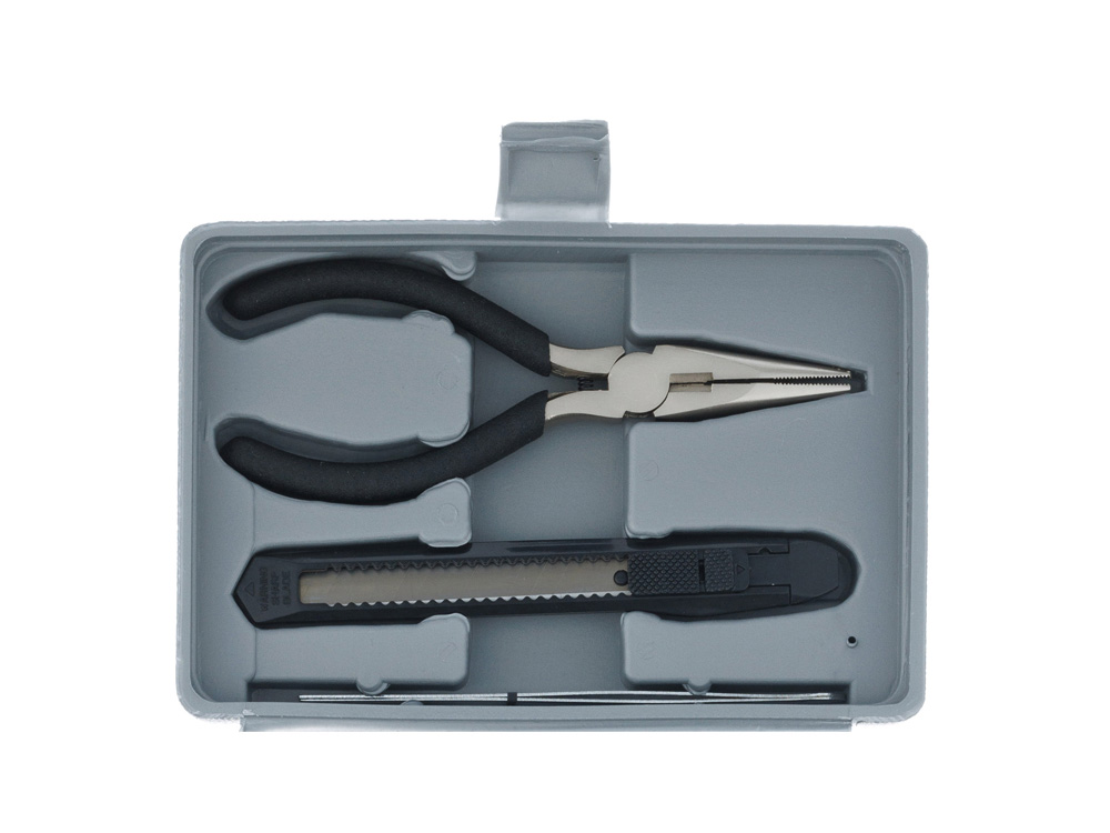 Набор инструментов Stinger, 25 инструментов, в пластиковом кейсе, 164x107x49 мм, серый-1