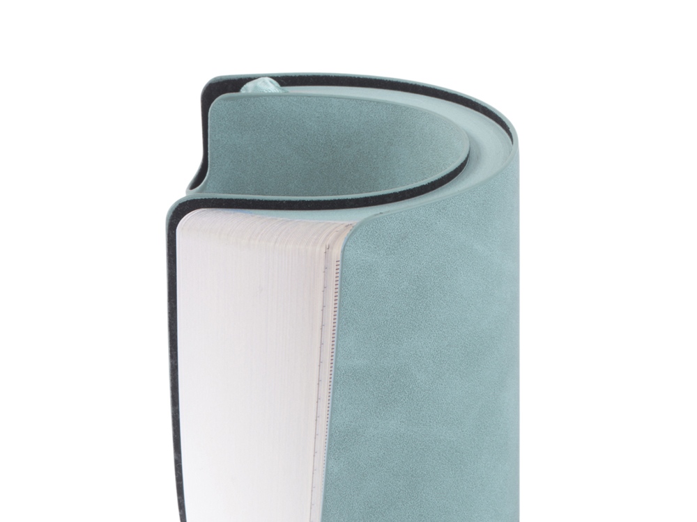 Блокнот А5 Notepeno Max, 96 листов 80 гр/м2 белой FSC бумаги, цвет морской волны-9