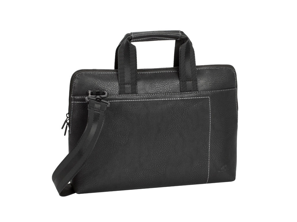 Сумка для ноутбука 13.3 из кожзама 8920, черный-0