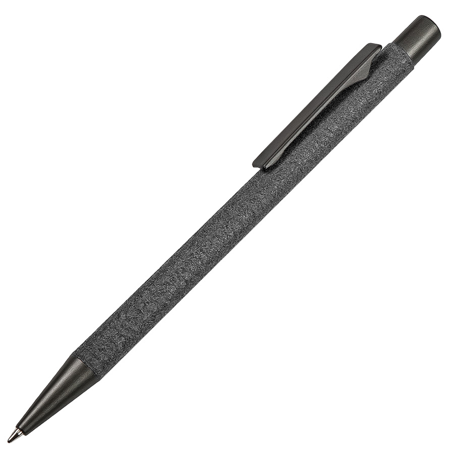 Ручка шариковая FACTOR FOLIO, сизый, серебристый-0