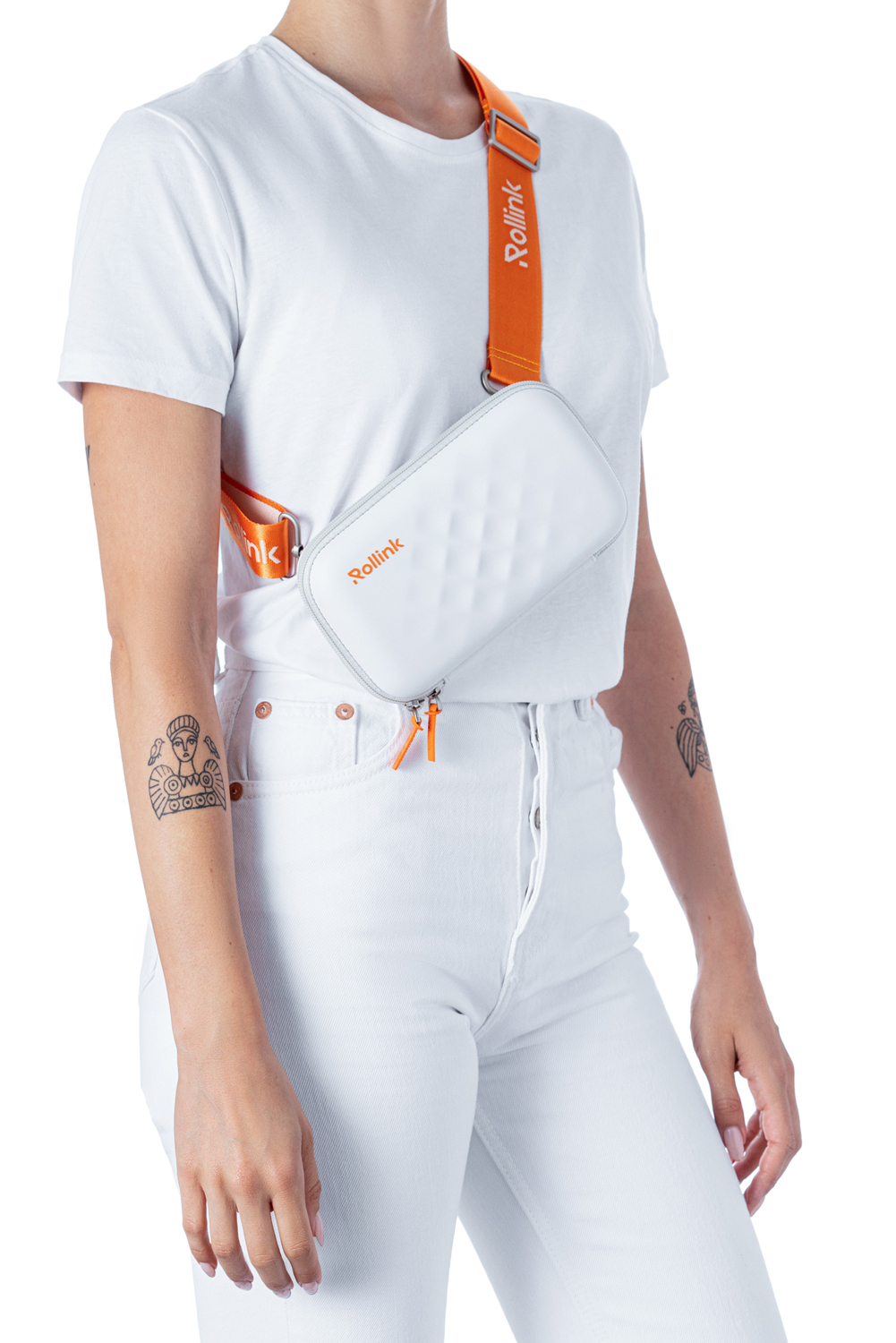 Дорожная сумочка Rollink Mini Bag Tour 21x12x6 см, белая-7