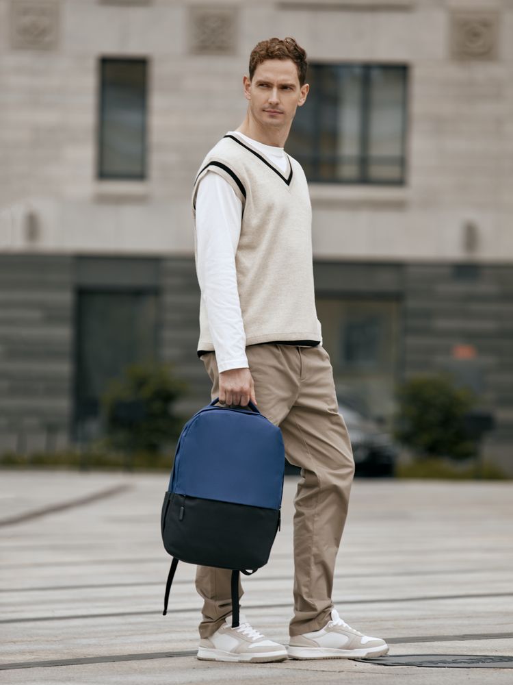 Рюкзак Twindale, темно-синий с черным-7