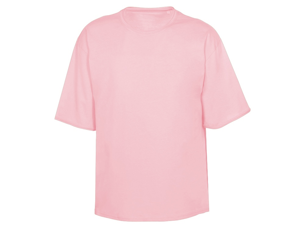 Футболка оверсайз Liyon унисекс, розовый-8