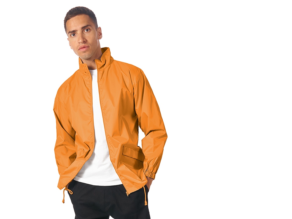 Ветровка Miami мужская с чехлом, оранжевый-1