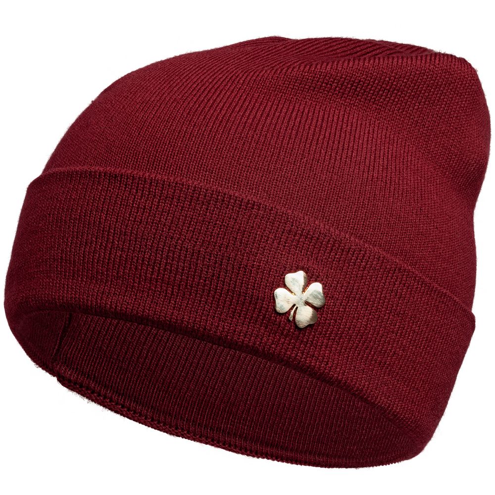 Шильдик «Счастливый клевер», золотистый-5