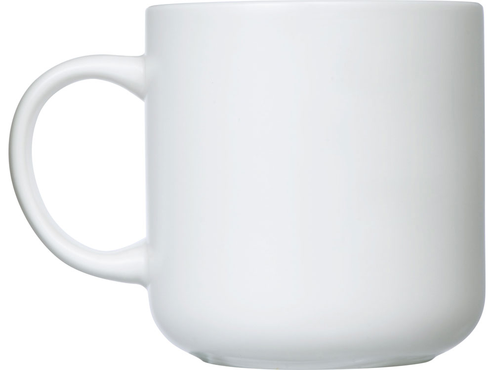 Кружка матовая Rita, 410мл, белый-2