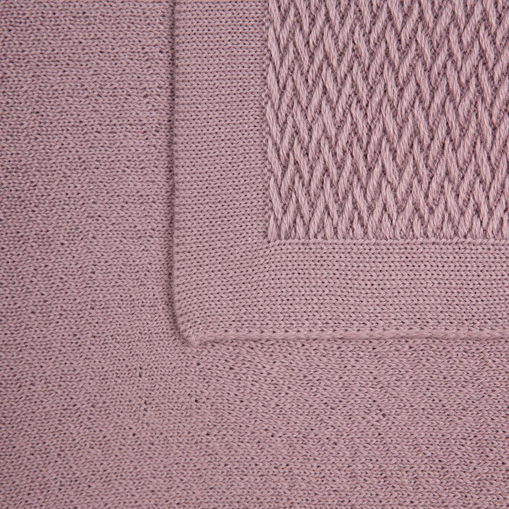 Плед Ornato, розовый (пыльная роза)-2