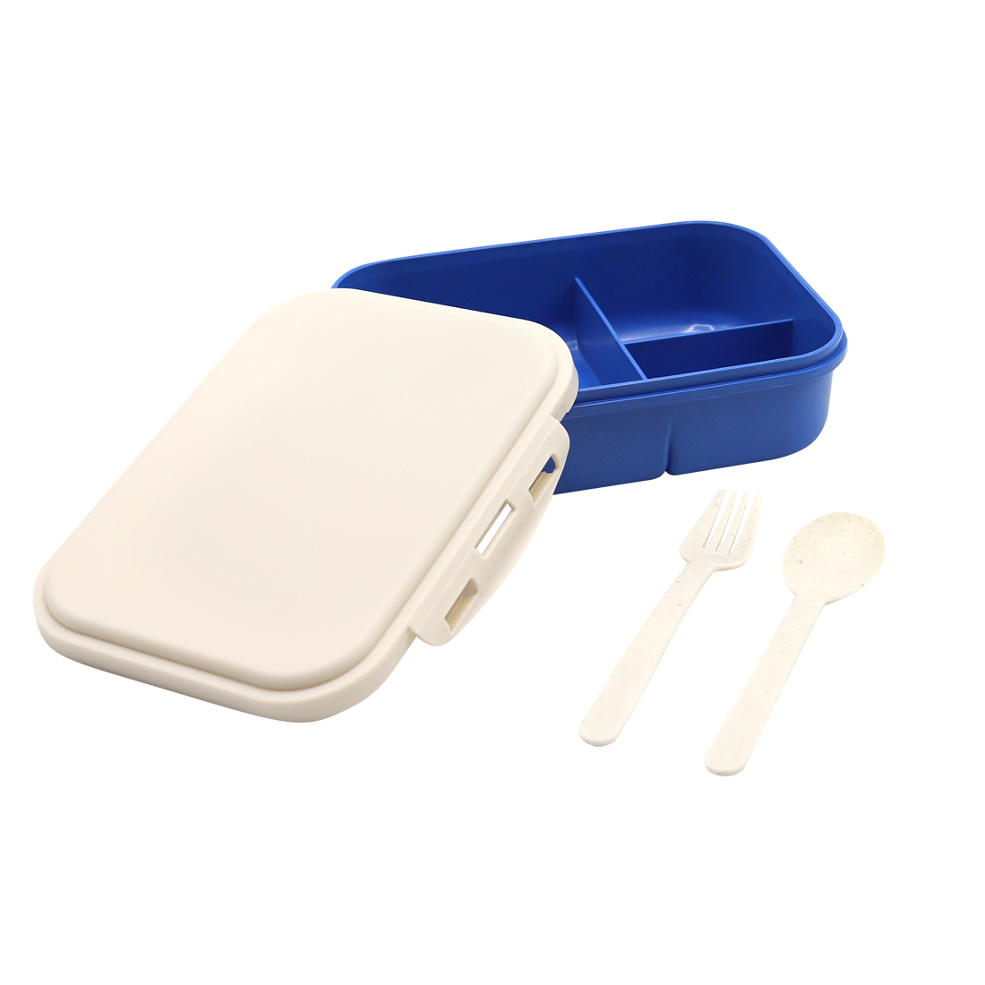 Ланчбокс (контейнер для еды) Ulf из пшеничного волокна, Синий-1