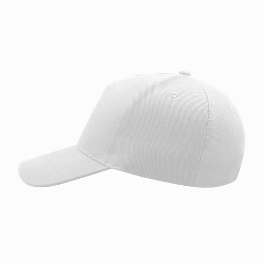Бейсболка LIBERTY FIVE, 5 клиньев, застежка на липучке, белый-1